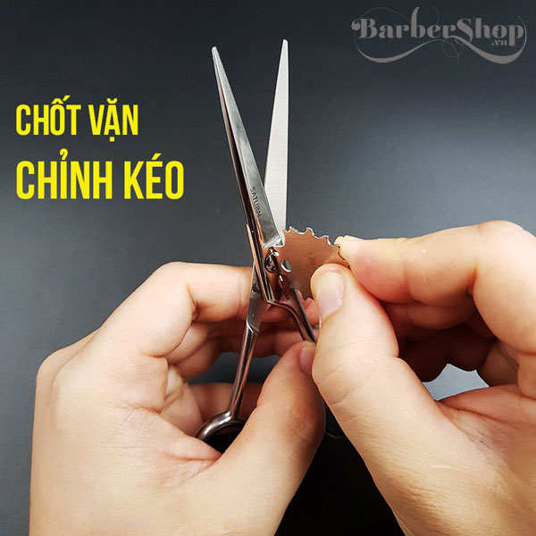 Khóa vặn chỉnh kéo cắt tóc