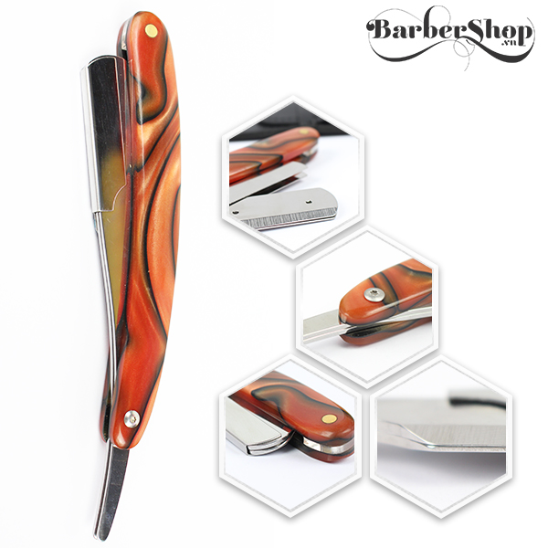 Dao cạo râu Barber Topman Razor Brown, tông đơ wahl, wahl việt nam, wahl mỹ, wahl usa, tông đơ wahl mỹ, tông đơ cắt tóc wahl, tông đơ của mỹ, tông đơ xịn, tông đơ điện wahl