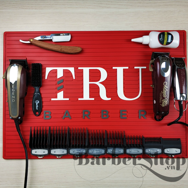 Thảm su để đồ nghề Barber