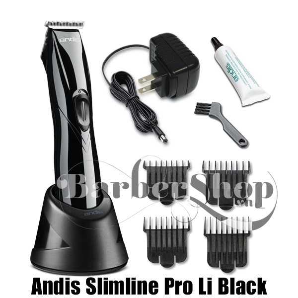 Tông đơ chấn viền Andis Slimline Pro Li Black, tông đơ wahl, wahl việt nam, wahl mỹ, wahl usa, tông đơ wahl mỹ, tông đơ cắt tóc wahl, tông đơ của mỹ, tông đơ xịn, tông đơ điện wahl