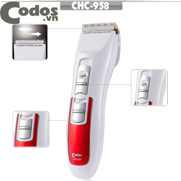 Tông đơ cắt tóc Codos 958, tông đơ wahl, wahl việt nam, wahl mỹ, wahl usa, tông đơ wahl mỹ, tông đơ cắt tóc wahl, tông đơ của mỹ, tông đơ xịn, tông đơ điện wahl