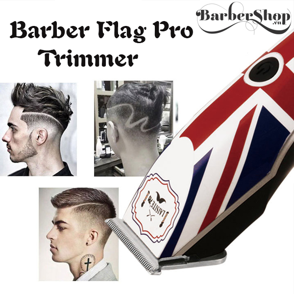 Tông đơ chấn viền không dây Barber Flag Pro