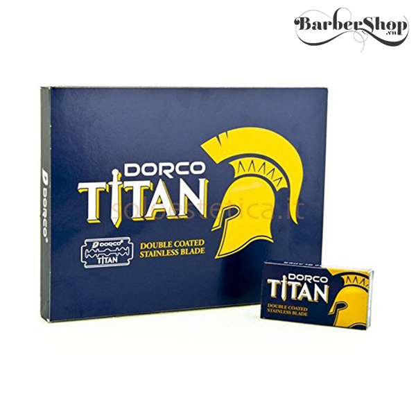 Hộp 100 lưỡi lam chuyên cho Barbershop Dorco Titan