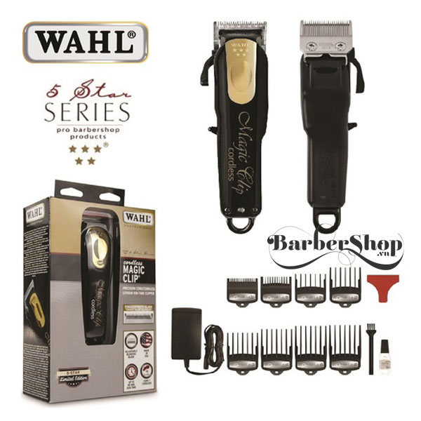 Tông Đơ Wahl Magic Clip Gold Không Dây