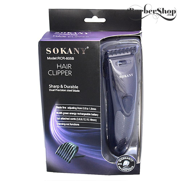 Tông đơ cắt tóc gia đình Sokany 805B, tông đơ wahl, wahl việt nam, wahl mỹ, wahl usa, tông đơ wahl mỹ, tông đơ cắt tóc wahl, tông đơ của mỹ, tông đơ xịn, tông đơ điện wahl